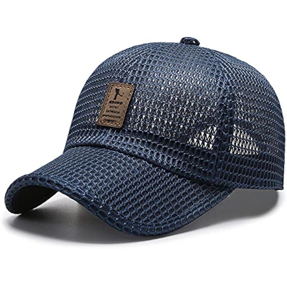 Blue Mesh Baseball Cap